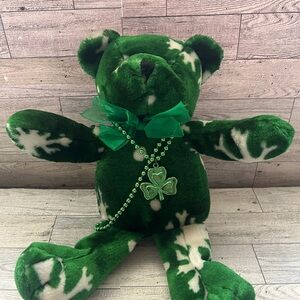 Green Shamrock Teddy Bear